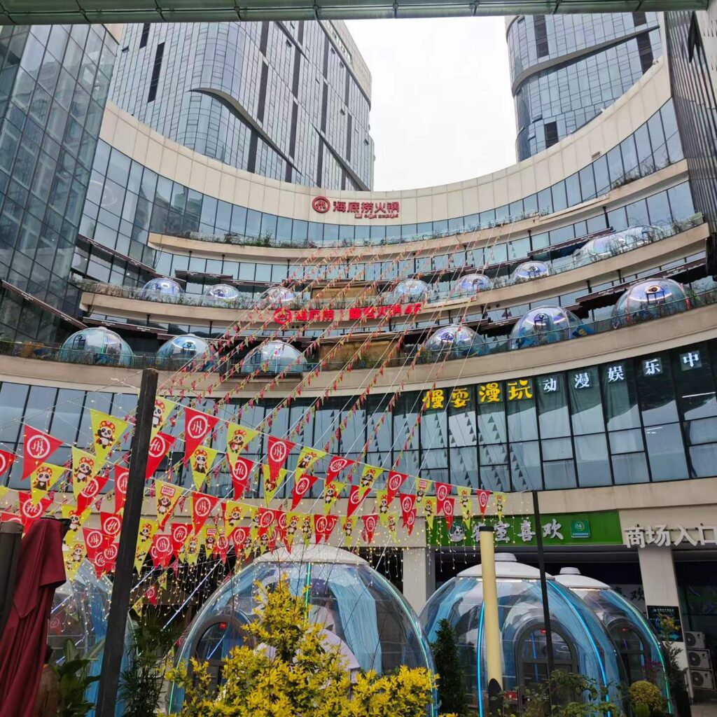Dining Under the Stars: How Modular Bubble Dome House Revitalize Haidilao Hot‑Pot Restaurant Experience